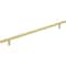 Elements 288 mm Center-to-Center Brushed Gold Naples Cabinet Bar Pull 368BG - alternate 1